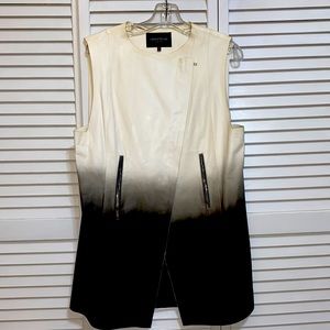 Lafayette 148 Leather Vest (Med)
